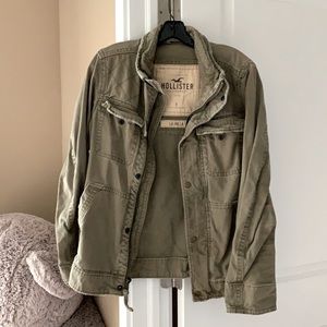 Hollister Green Utility Jacket S